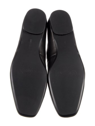 Saks Fifth Avenue Leather Mary Jane Flats