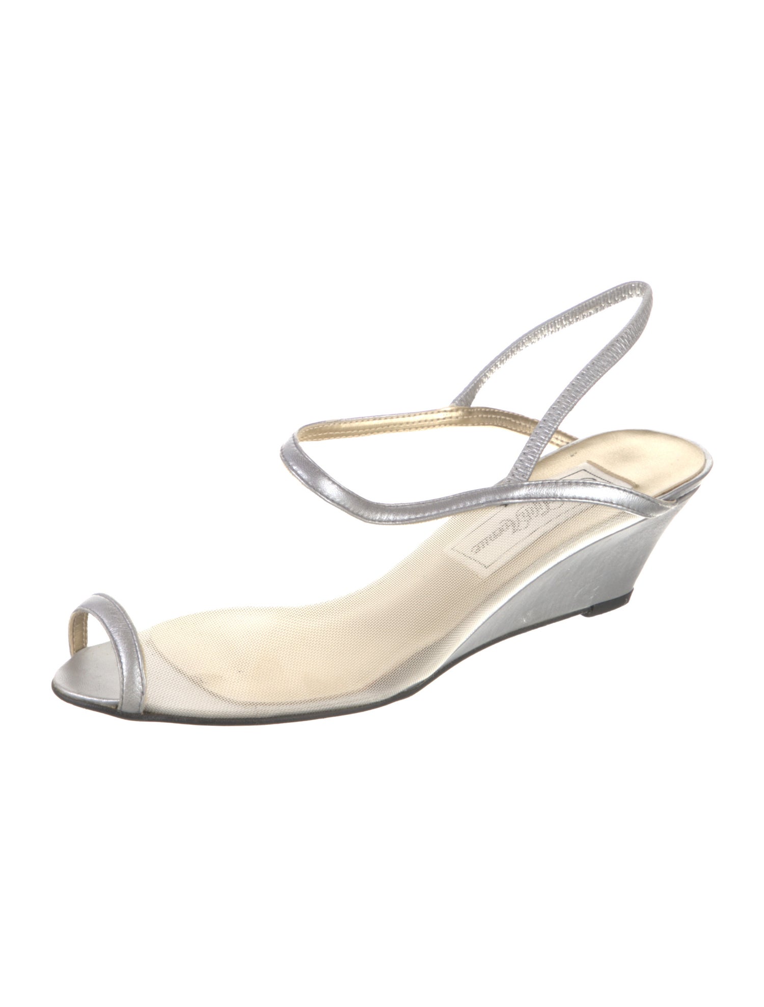 Saks Fifth Avenue Canvas Slingback Pumps