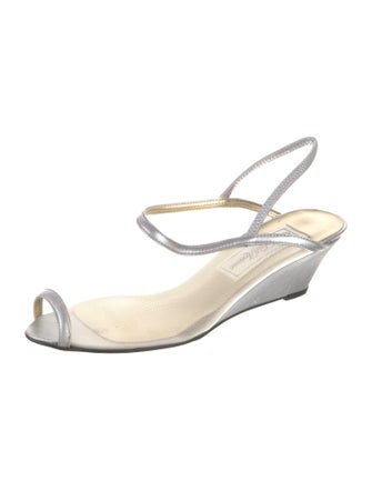 Saks Fifth Avenue Canvas Slingback Pumps