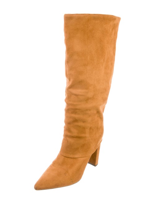 Saks Fifth Avenue Leather Slouch Boots