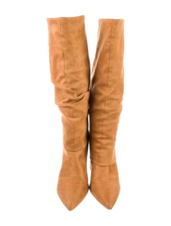 Saks Fifth Avenue Leather Slouch Boots