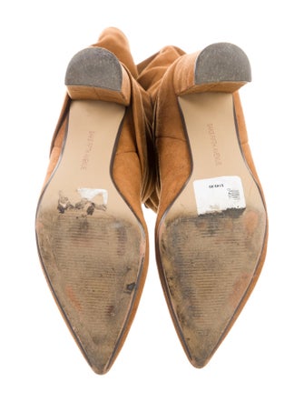 Saks Fifth Avenue Leather Slouch Boots