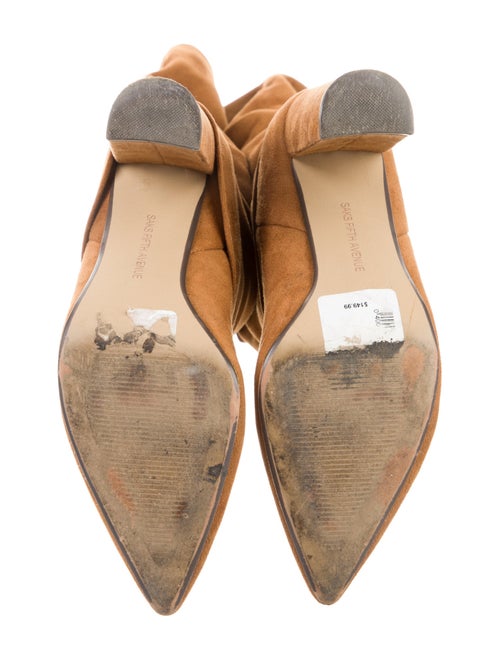 Saks Fifth Avenue Leather Slouch Boots