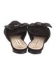 Saks Fifth Avenue Suede Bow Accents Mules