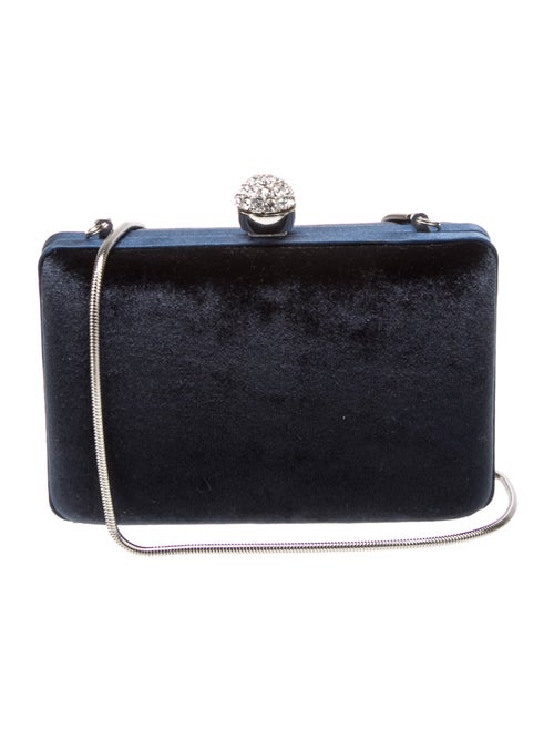 Saks Fifth Avenue Velvet Minaudière