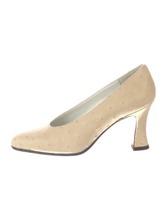 Saks Fifth Avenue Vintage Calfskin Pumps