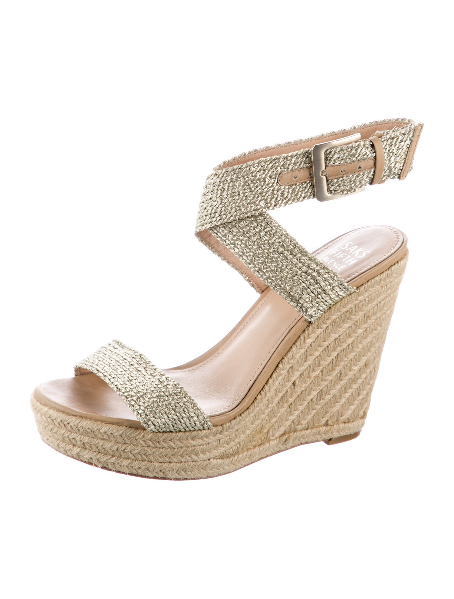 Saks Fifth Avenue Jute Espadrilles