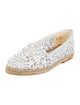 Saks Fifth Avenue Jute Mesh Accents Espadrilles