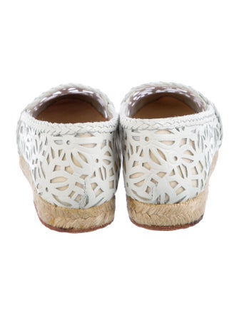 Saks Fifth Avenue Jute Mesh Accents Espadrilles