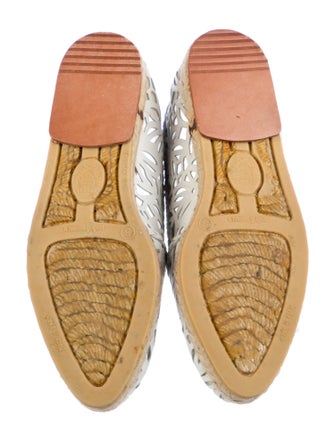 Saks Fifth Avenue Jute Mesh Accents Espadrilles