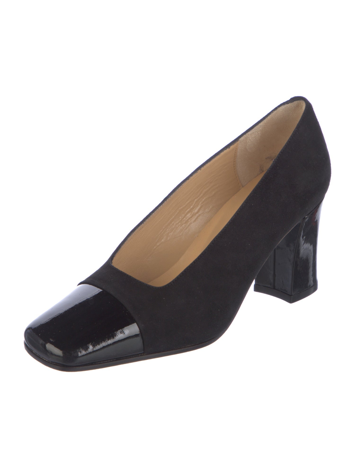Saks Fifth Avenue Vintage Suede Pumps