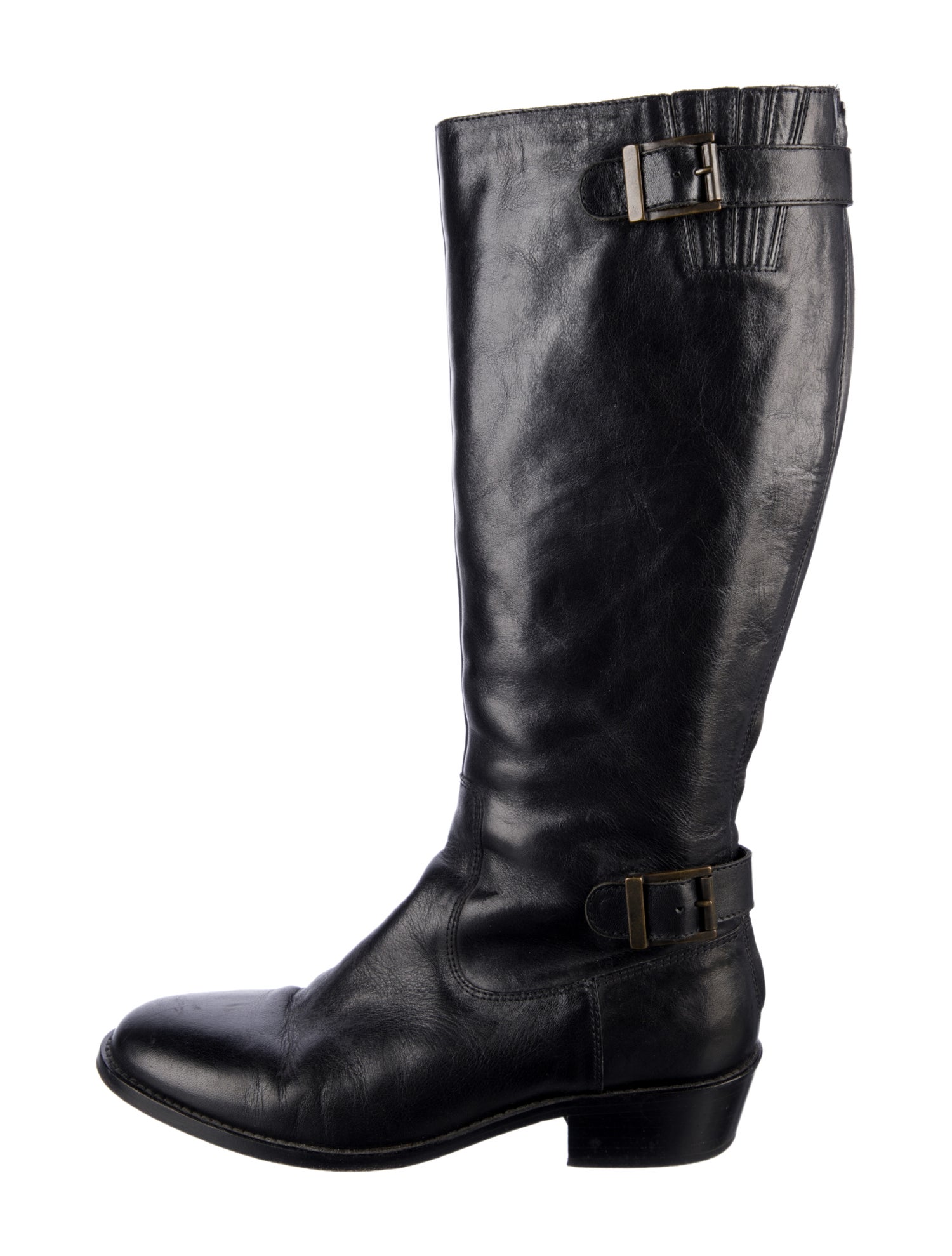 Saks Fifth Avenue Leather Riding Boots