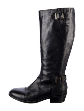 Saks Fifth Avenue Leather Riding Boots