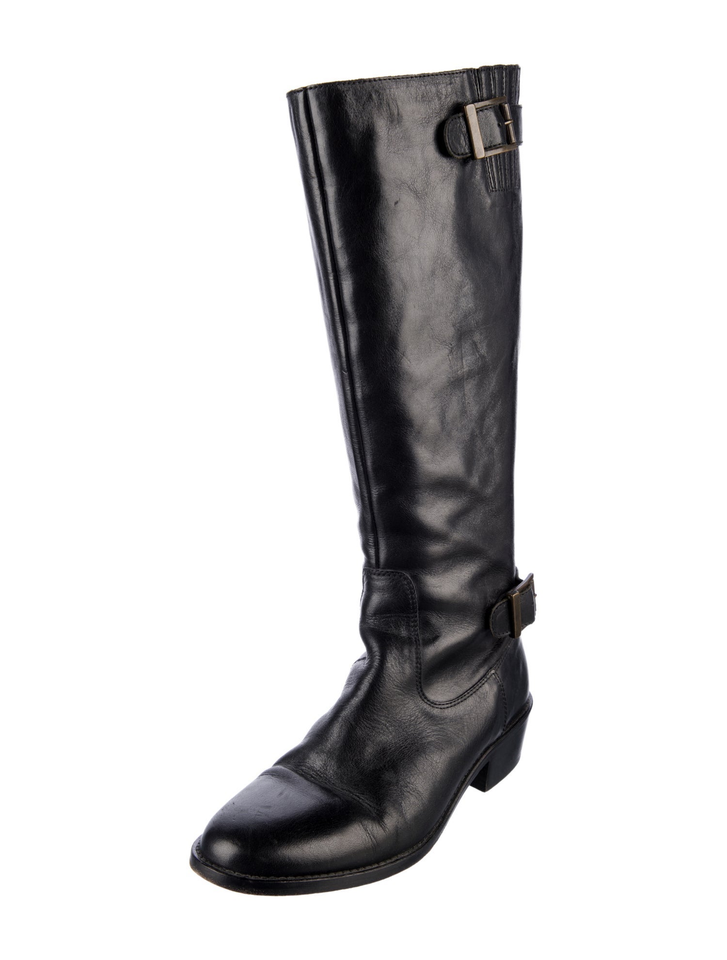 Saks Fifth Avenue Leather Riding Boots