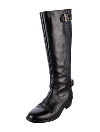 Saks Fifth Avenue Leather Riding Boots