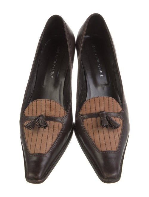 Saks Fifth Avenue Leather Pumps
