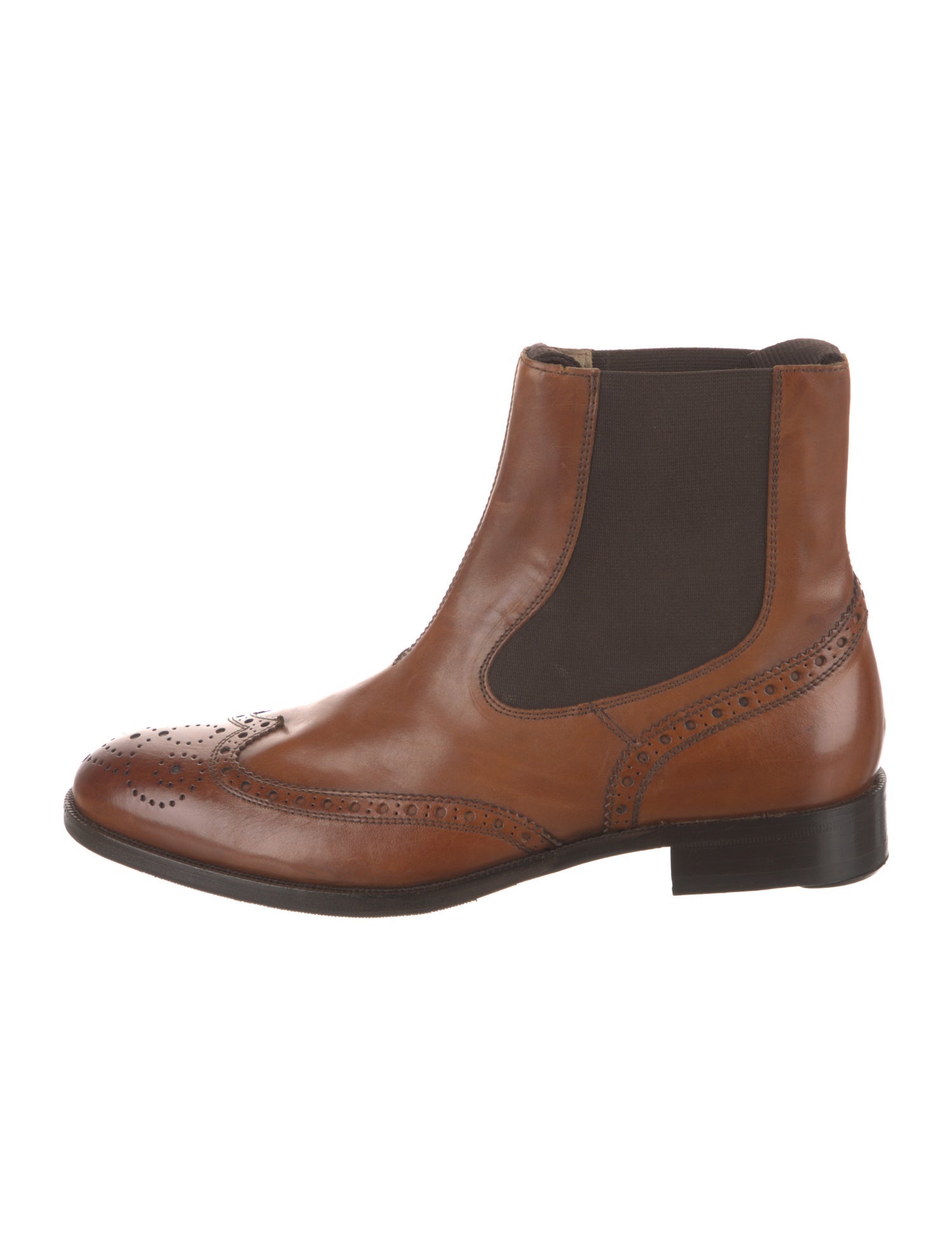 Saks Fifth Avenue Leather Chelsea Boots