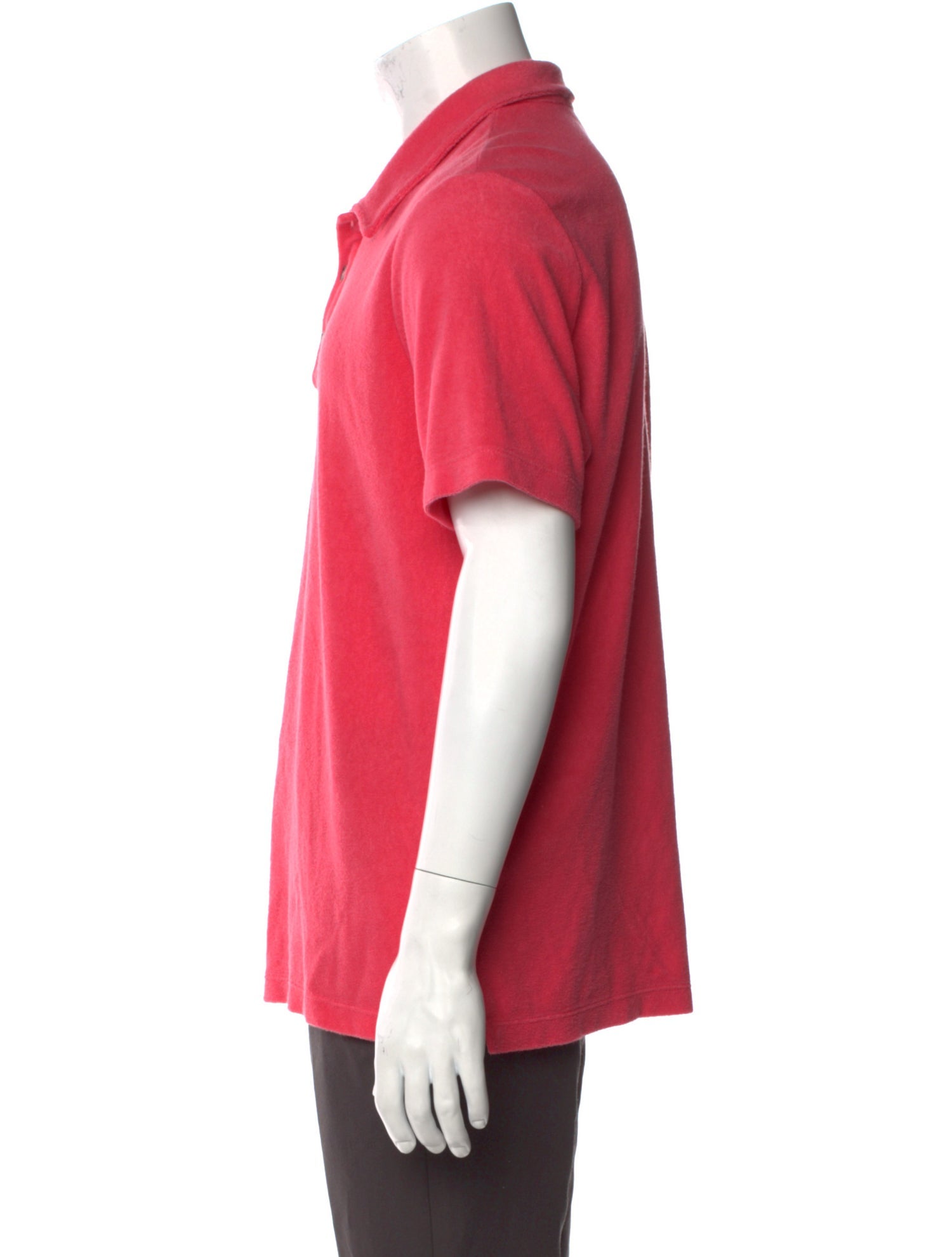 Saks Fifth Avenue Collar Short Sleeve Polo Shirt