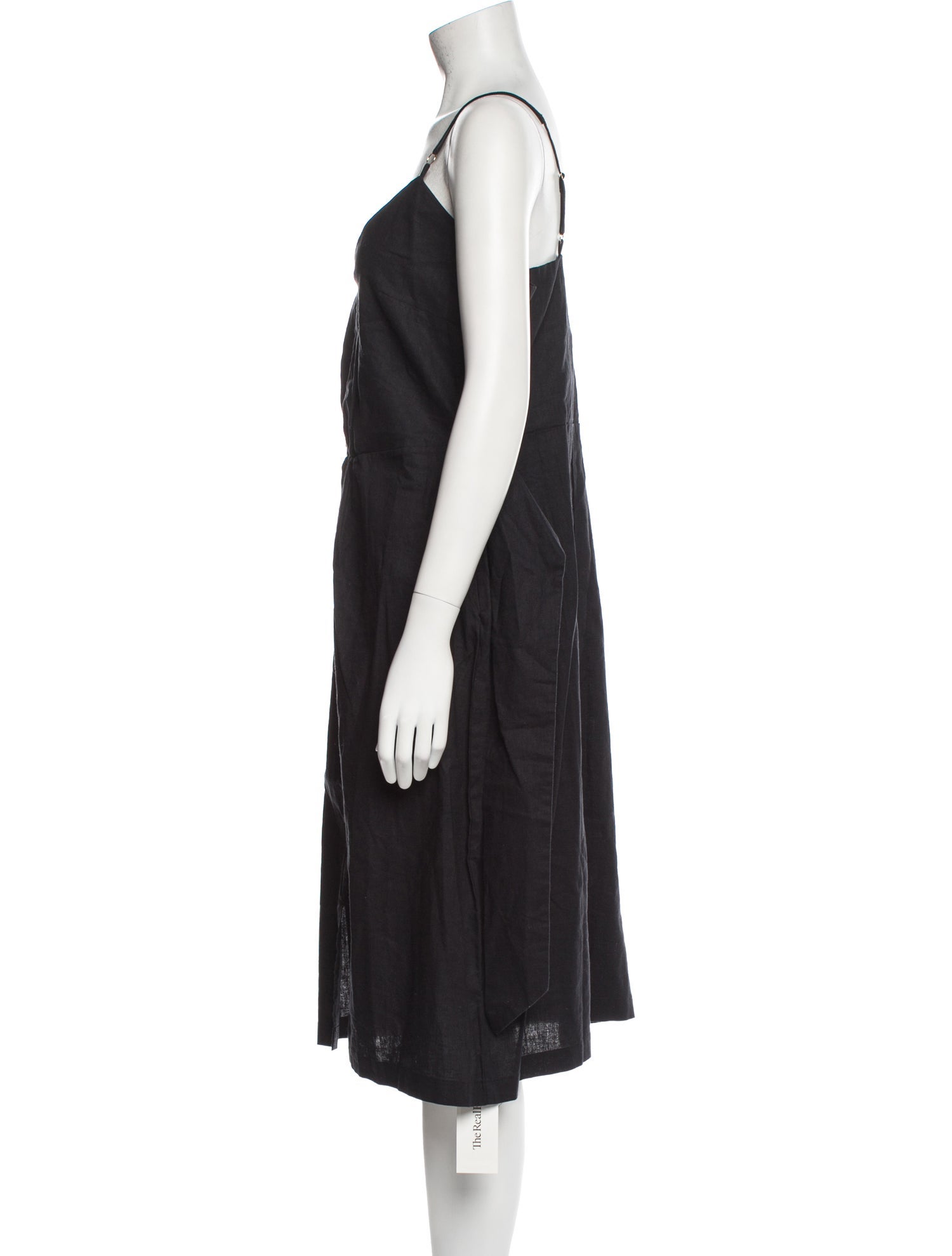 Saks Fifth Avenue Linen Midi Length Dress