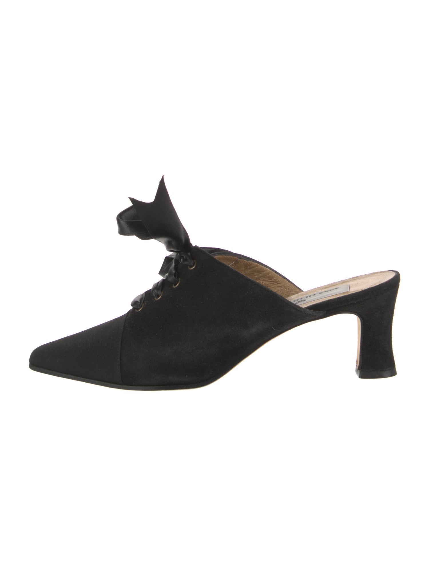 Saks Fifth Avenue Suede Mules