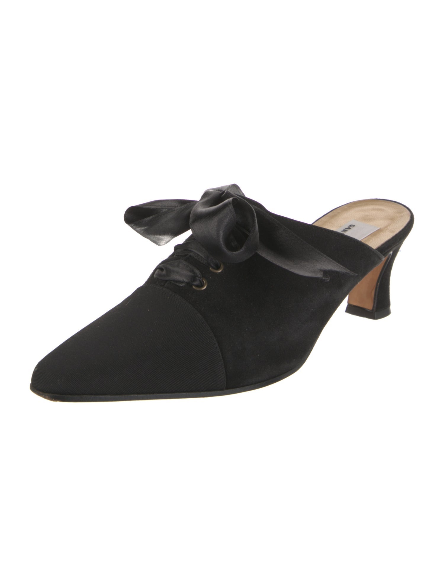 Saks Fifth Avenue Suede Mules