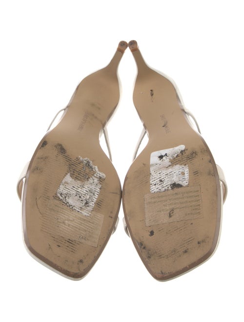 Saks Fifth Avenue Leather Slides