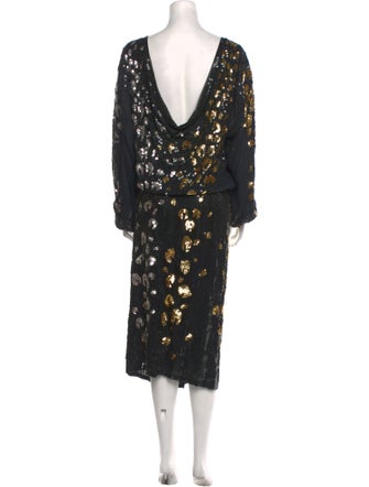 Saks Fifth Avenue Silk Long Dress