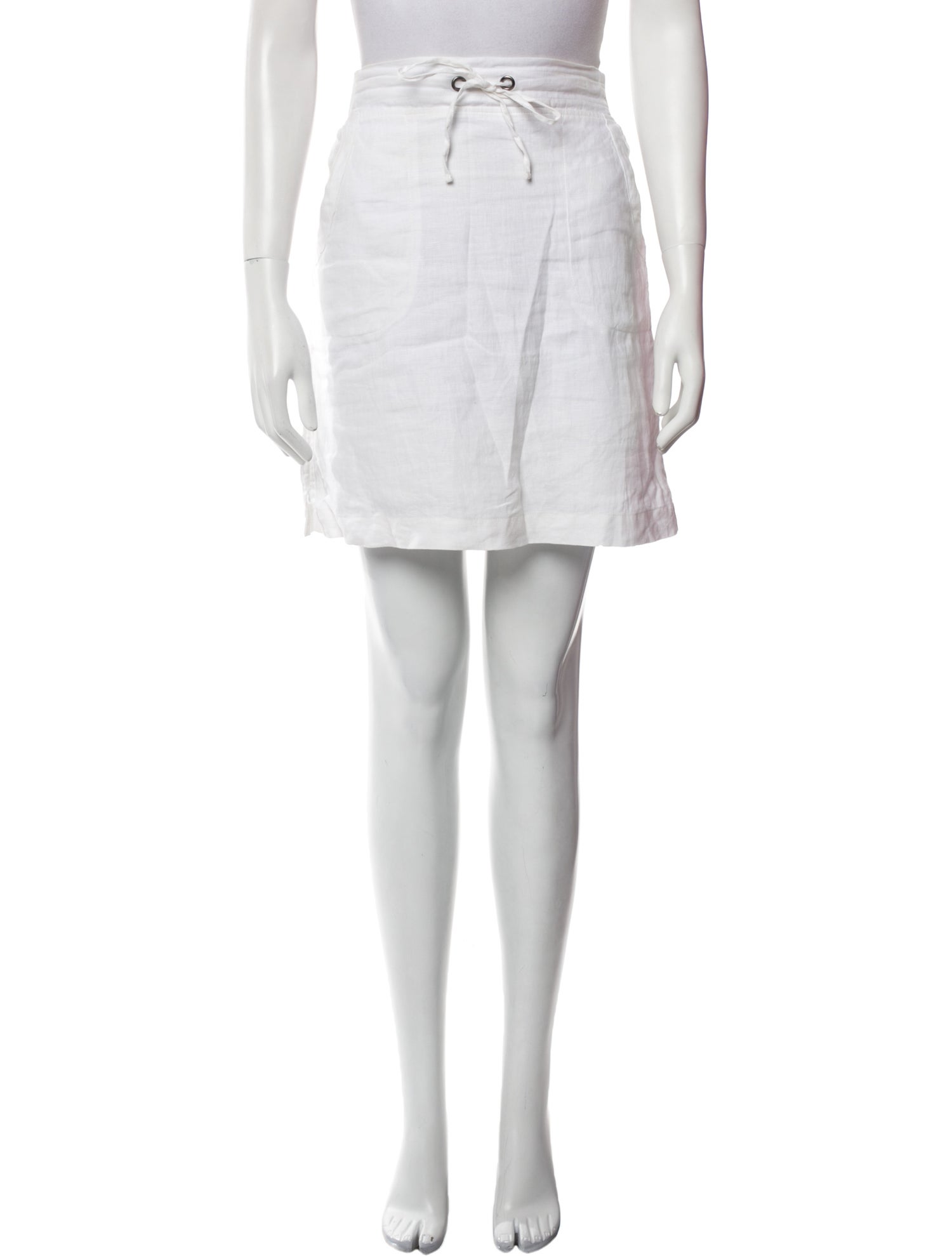 Saks Fifth Avenue Linen Mini Skirt