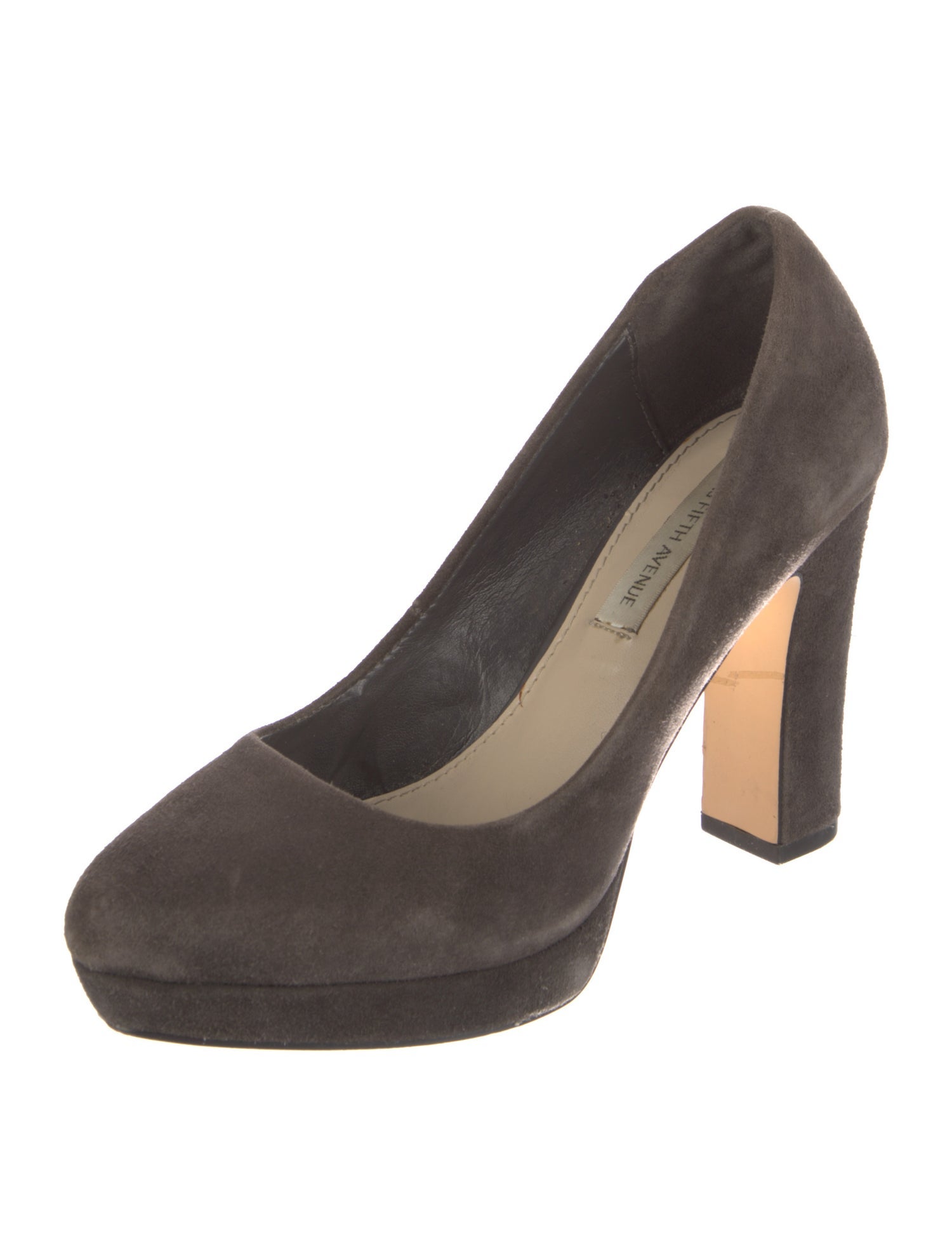 Saks Fifth Avenue Suede Pumps