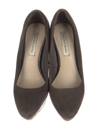 Saks Fifth Avenue Suede Pumps