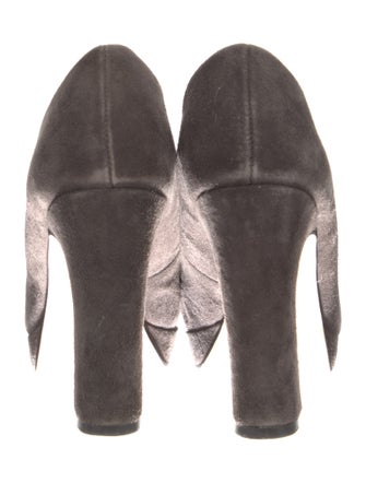 Saks Fifth Avenue Suede Pumps