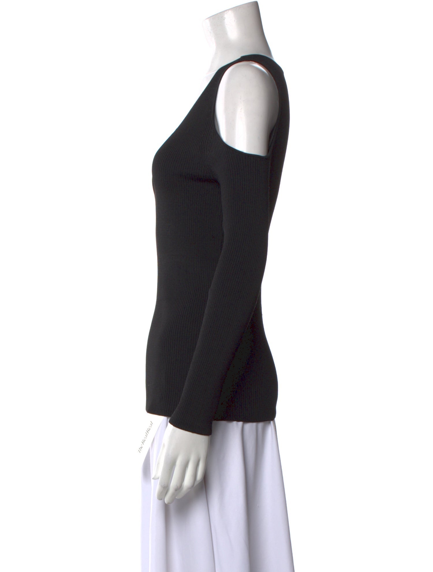 Saks Fifth Avenue V-Neck Long Sleeve Top