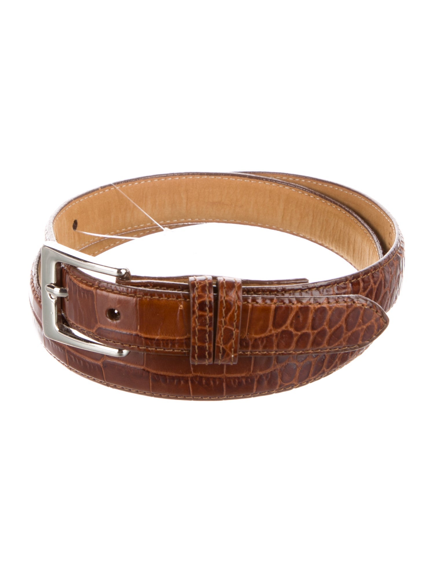 Saks Fifth Avenue Skinny Leather Belt