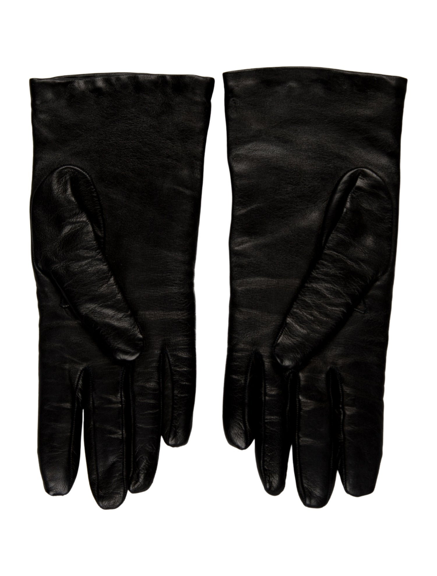 Saks Fifth Avenue Winter Leather Gloves