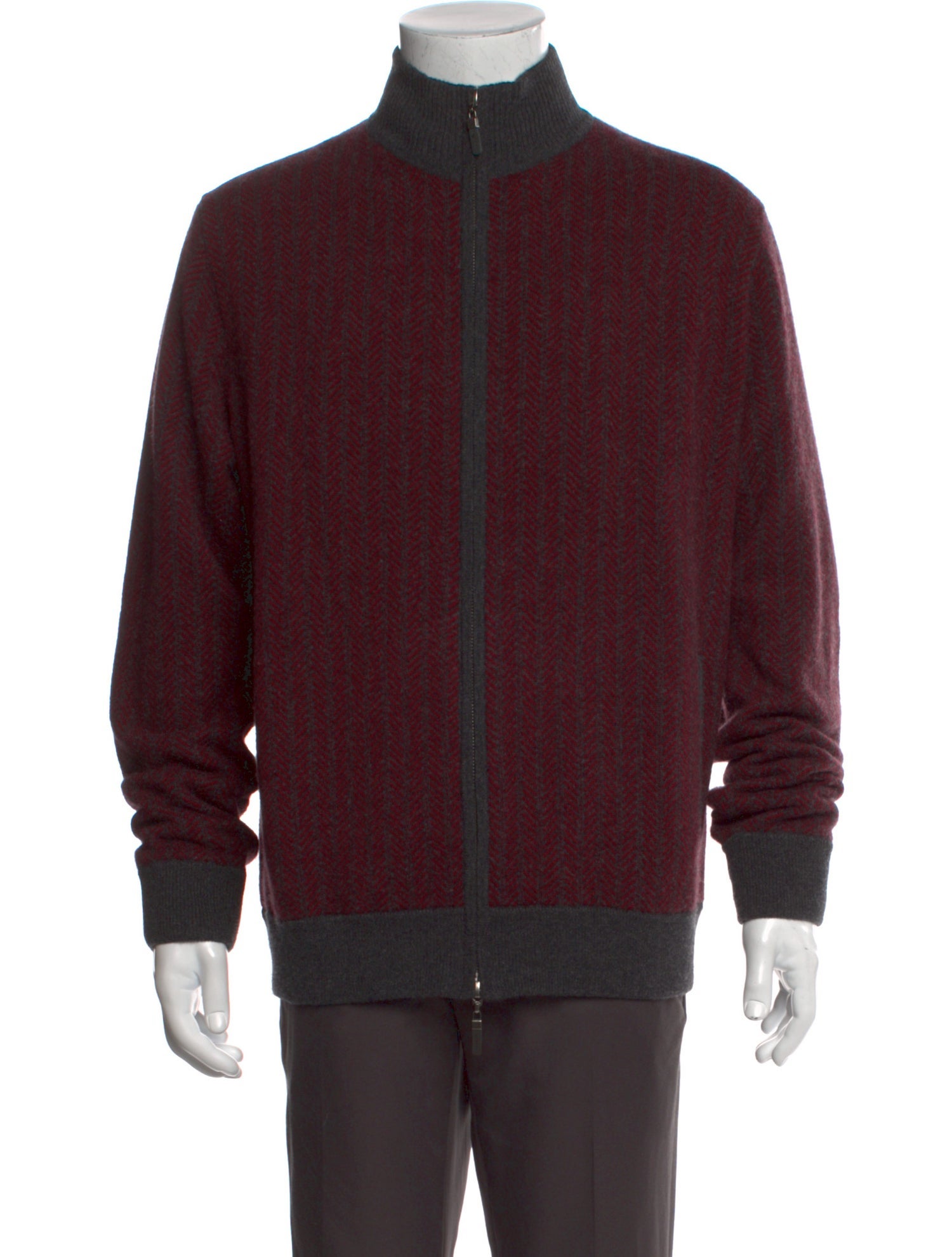 Saks Fifth Avenue Cashmere Mock Neck Cardigan