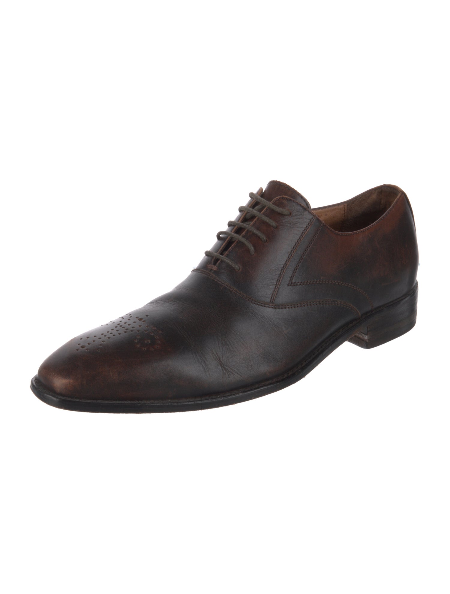 Saks Fifth Avenue Leather Oxfords