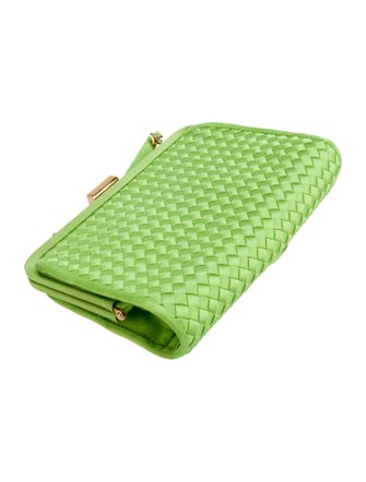 Saks Fifth Avenue Satin Minaudière