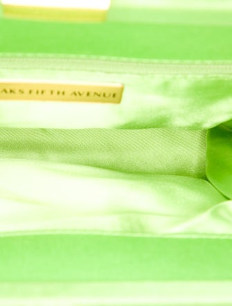 Saks Fifth Avenue Satin Minaudière