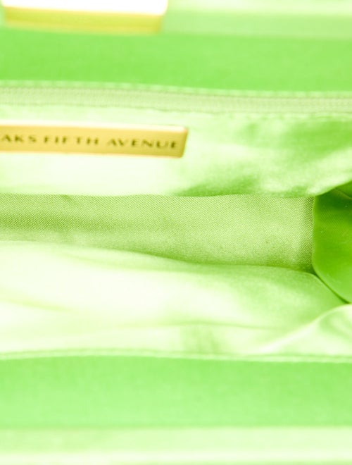 Saks Fifth Avenue Satin Minaudière