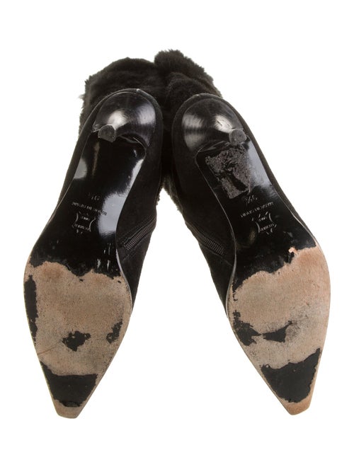 Saks Fifth Avenue Fur Fur Trim Boots