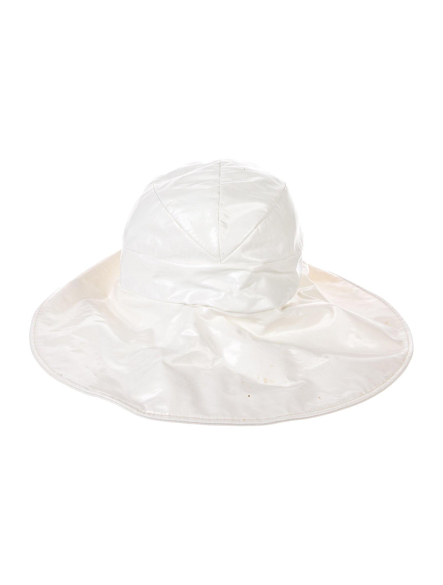 Saks Fifth Avenue Vintage Coated Canvas Bucket Hat