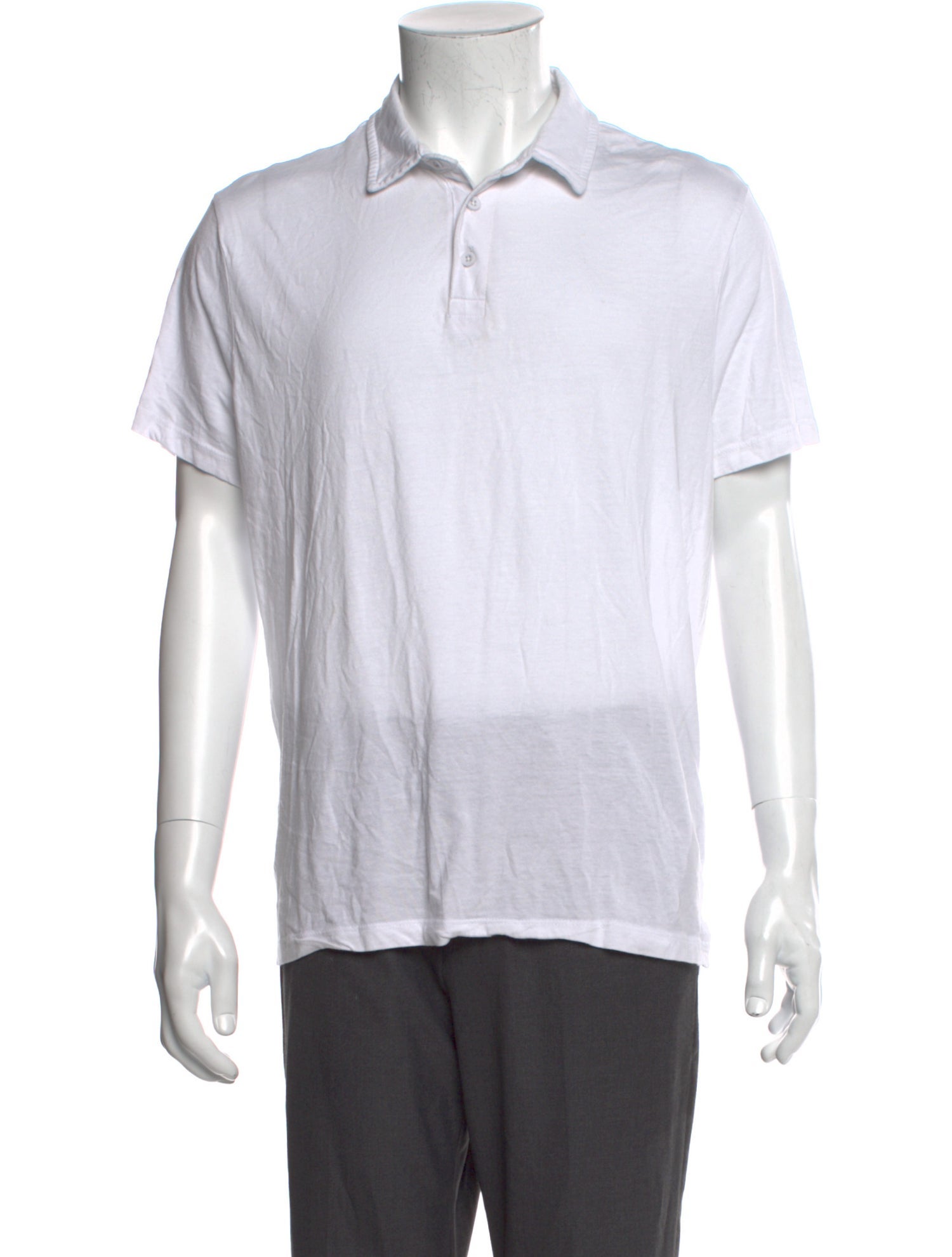 Saks Fifth Avenue Collar Short Sleeve Polo Shirt