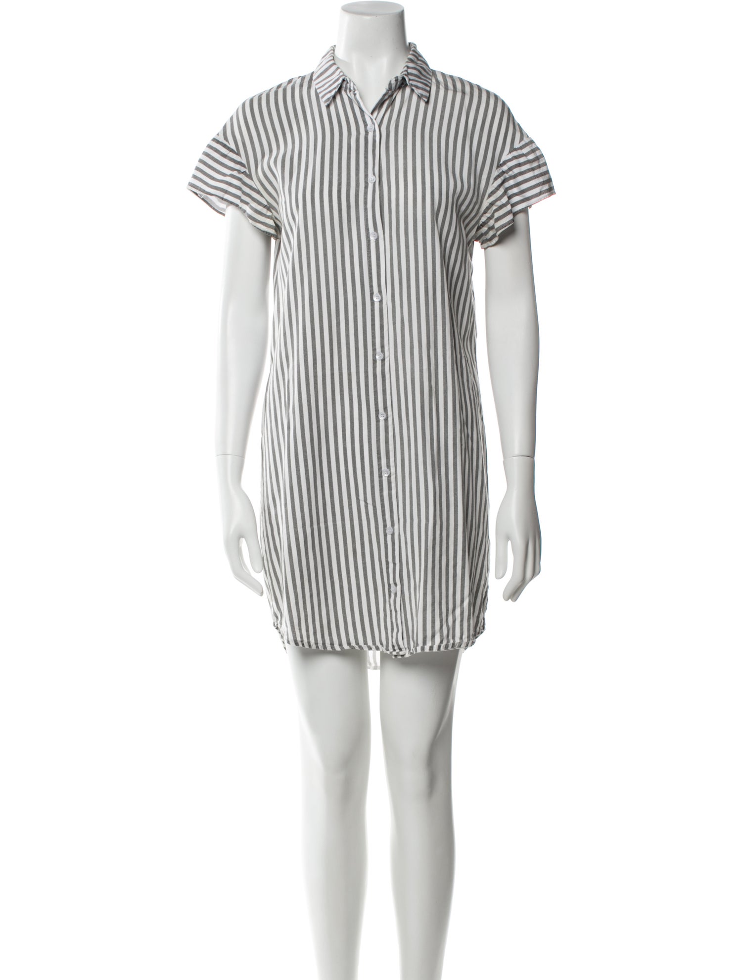 Saks Fifth Avenue Striped Knee-Length Dress