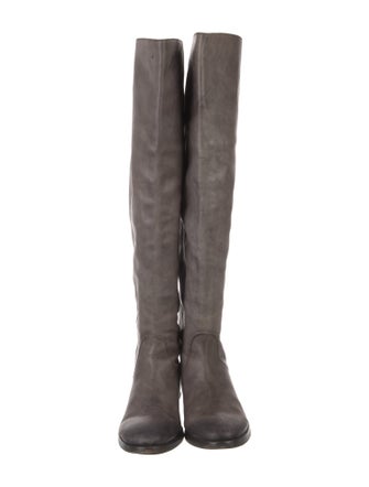 Saks Fifth Avenue Leather Riding Boots