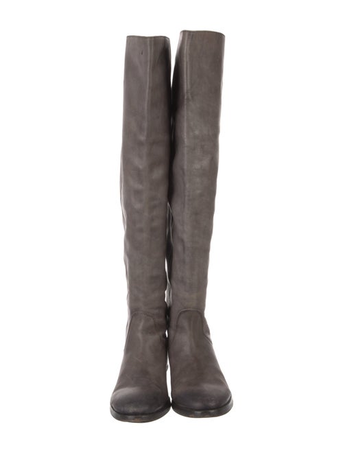 Saks Fifth Avenue Leather Riding Boots