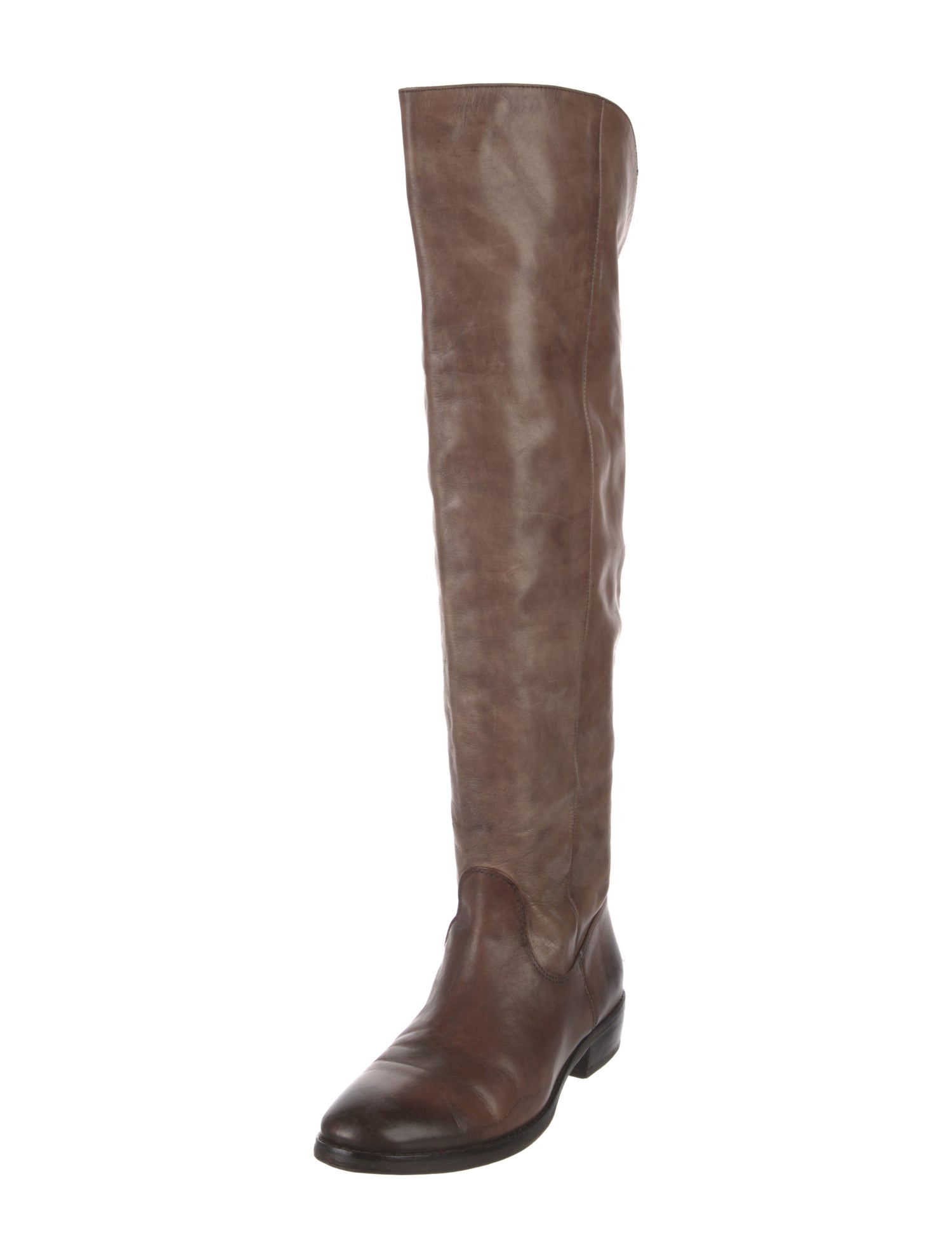 Saks Fifth Avenue Leather Riding Boots