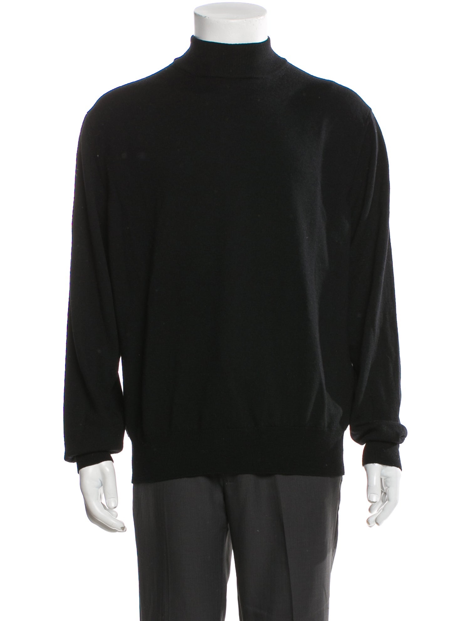 Saks Fifth Avenue Wool Mock Neck Pullover