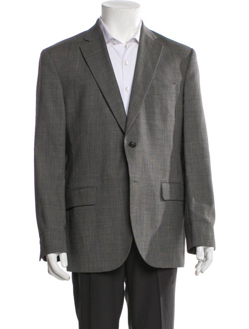 Saks Fifth Avenue Wool Striped Two-Piece Blazer