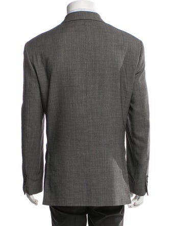 Saks Fifth Avenue Wool Striped Two-Piece Blazer