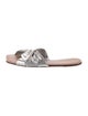 Saks Fifth Avenue Leather Slides